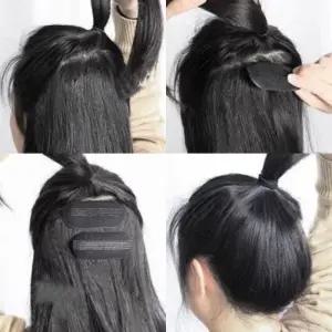 뒷통수 뒤통수 뽕 헤어 머리 볼륨 패드 핀 삔 정수리