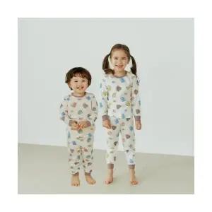 도치가족 편면실내복(2color)