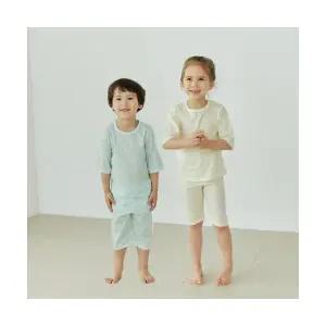 미니도트 칠부실내복(3color)