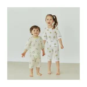 계란딱 칠부실내복(2color)