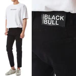 디스퀘어드 스페셜 로고스트레치 블랙진/74LB1002 900