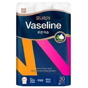 모나리자 로션티슈 프리미엄 3겹 화장지 30M30롤 x1팩