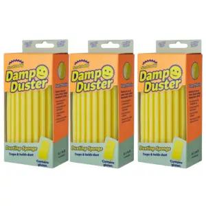 스크럽대디 댐프 더스터 틈새 먼지 청소 옐로우 3P BNS