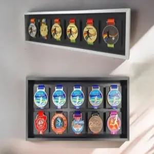 메달 전시대 동전 진열대 뱃지 투명 아크릴 탁상용 훈장