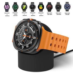 삼성 갤럭시 워치 7 울트라 2025 47mm용 실리콘 충전 거치대, 편리한 5 거치대 4 3 44mm용 6 40mm 보관