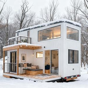 조립식 주택 20피트 40피트 확장형 컨테이너 하우스 2 3 4 베드룸 모듈형 캐빈 호텔 창고용