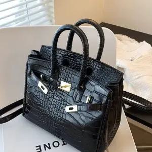 하나캐리 용 뉴 크로스 악어 가방 토트 핸드 무늬