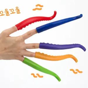 유치원 역할놀이 인형 러버 손가락 문어발 역할극 친밀감 이야기 집중