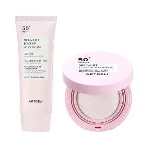 아트델리 멜라컷 톤업 선크림 50ml + 선쿠션 15g