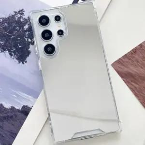 갤럭시S26 울트라 플러스 에어 미러 범퍼 케이스 S25 FE 엣지 S24 S23 S22 A17 A16 A36 퀀텀6 5