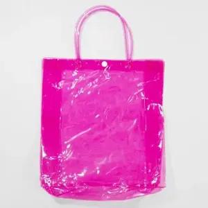 투명비닐가방 분홍) 20개 묶음) 비닐가방 투명 대형 수영 방수 목욕 이불 분홍 쇼핑 실용