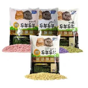 두부두부 오리지날 7L x 6개/두부모래 일반입자 4종 종류선택