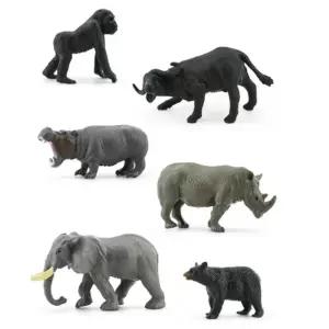 아기 동물 장난감 코끼리피규어 생일선물 이모선물 애니멀 교육완구 사파리