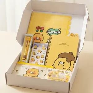 춘식이 문구 학용품 선물 세트 카카오 프렌즈 [정품 캐릭터 굿즈 스티커 노트 파우치 볼펜 입학 졸업]