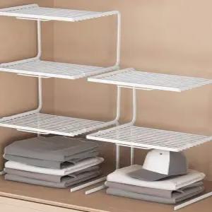 옷장 정리선반 칸막이 옷정리 소형 붙박이장