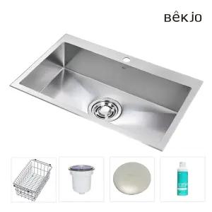 백조싱크 CONI 프리미엄 엠보 사각 씽크볼 ECNRW9830 리폼 싱크대교체