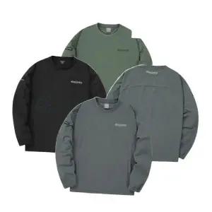 [디스커버리]24FW 가을 이월/할인 남성 세미오버핏 우븐 에센셜 트레이닝 맨투맨/긴팔티셔츠/나일론소재...