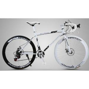 24인치 로드자전거 라이딩용 화이트 RX2000 24단 출퇴근 스포크휠24인치 바이크