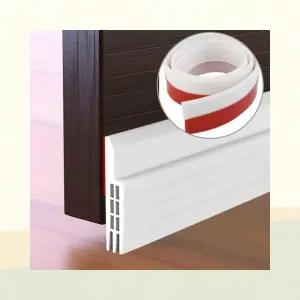 실리콘재질 문틈막이 소음차단 틈새패드 외풍 방음 방문 하단