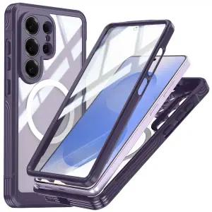 갤럭시S26 S26플러스 S26울트라 맥세이프 변색없는 투명 액정보호 풀커버 핸드폰 케이스