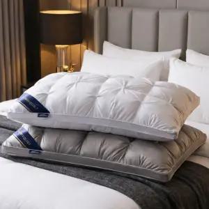 브이숍  베개 프리미엄 5성급 호텔 꿀잠 숙면 경추 사계절용 배개 48*74cm 1000g KK1014  굿딜 BUyuS