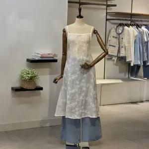 [대구백화점][반에이크]플라워 자수 끈 원피스(VB64OPM302Z)