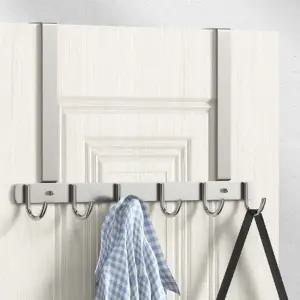 모자걸이 긴 도어 행거 후크 방문 문짝 무타공 옷걸이 화장실 문에거는 멀티도어훅