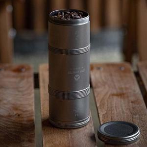 캐니스터 실버CC-51-H 알루미늄 카페 합금 원두통 문 휴대용 커피용품 캠핑 HWE5C8D5