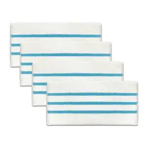 스팀청소기 호환 극세사 물 걸레 직사각 리필 패드 한경희 HSM-1010TI 블랙앤데커 FSMH13E5 홈앤아트 퓨어스팀 AMS-200 4매