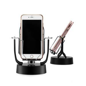 휴대폰 기계 거치대 워킹 만보기 흔드는 무선 표시등 흔들기 배터리 충전기 블랙 3종