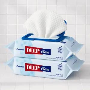 [신제품 런칭 EVENT] 딥클린 물걸레청소포 청소물티슈 특대형 30매 5팩