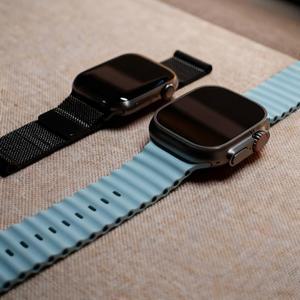 애플워치용 오션 스트랩 S11 S10 46mm 42mm 울트라 2-3 밴드 9 7 iWatch 팔찌 44mm 실리콘 손목밴드 45mm 41mm 8 49mm