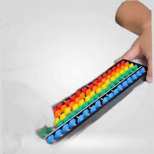 암산 주산 학습용 컬러 주판 17선 어린이 수세기판 수세 기판