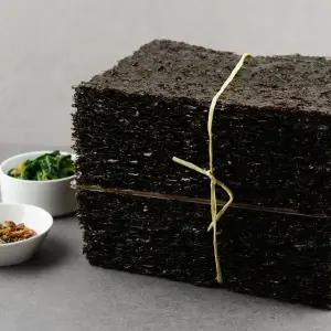 국내산 무염산 지주식 프리미엄 곱창김 100매