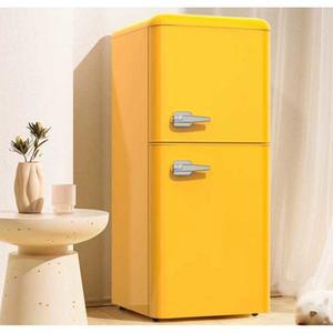 1인가구 냉장고 디자인 모던 원룸냉장고 호텔 레트로 소형 모텔 49L 저소음 냉동고