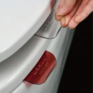 반투명 위생 변기손잡이 변기뚜껑 커버 홀더 위생용품 VuG9+2OtB