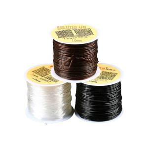 튼튼한 염주 스님 와이어 6MM블랙 로프 브라이트레드 요가 팔찌줄 액세서리 스트링