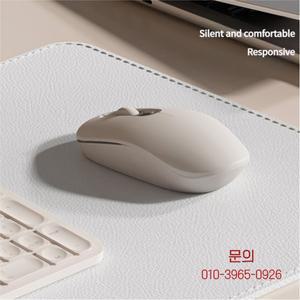 무선 마우스 충전식 USB 1600 DPI 백라이트 무소음 클릭 컴퓨터 노트북 아이패드 맥 PC 부드러운 입력