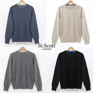[St.Scott] 세인트 26SS 멜팅터치 컬러 블록 니트 4종(남)