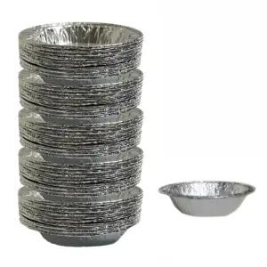 일회용접시 10cm 50개 새우젓 된장 반찬그릇 은박접시 은박식기 일회용기