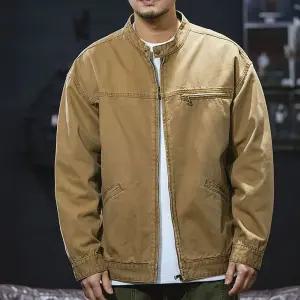 남사친 캐주얼 빅사이즈 봄가을 자켓 항공 카고 워싱 점퍼 워크 원픽3