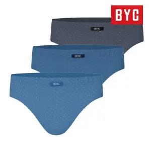 [BYC] 남성 삼각팬티 순면 미디 브리프 MCF2326 3매입