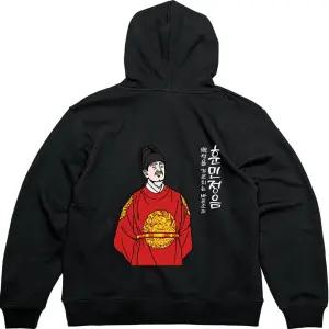 기모후드집업 뒷면 훈민정음 세종대왕그림 다양한색상 전사이즈