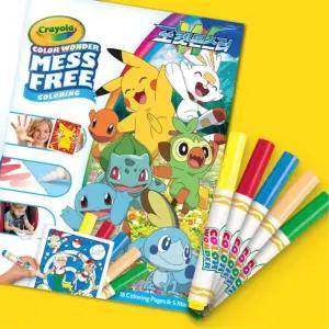 주니어 유아 크레욜라 포켓몬 색칠놀이 마카 색연필 미술도구 KC인증 여자아기 엄마표