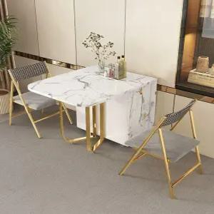 확장형 다이닝테이블 이동식 폴딩 심플 사각 공간활용 모던 가정용