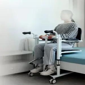 장애인 전동리프트 체어 장애인리프트 접이식 휠체어 어르신 목욕 노인 이송 경사로 이동식