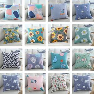 코어 없는 스로우 베개 커버 소파 쿠션케이스 헤드레스트 거실 사각 대형 등받이 70x70cm