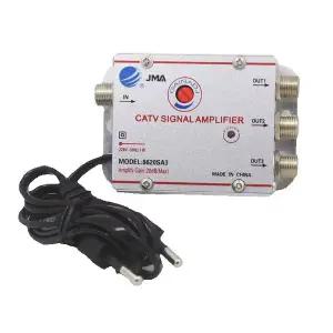 dmb안테나 3 웨이 케이블 TV 스플리터 증폭기 디지털 안테나 신호 부스터 가정용 장비 45Mhz 860MHz EU 플