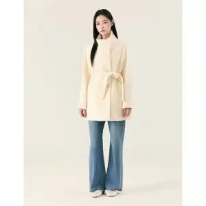 ROEM 하이넥 부클 미디 코트_RMJHG12RT1103734