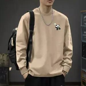 이너 남자긴팔티 라운드넥 긴팔 티셔츠 봄가을 순면 라운드 원템3